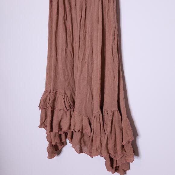 INTIMATELY NEW Free People One Adella Slip Dress Rose Lace Ruffled Women's S - Picture 8 of 13